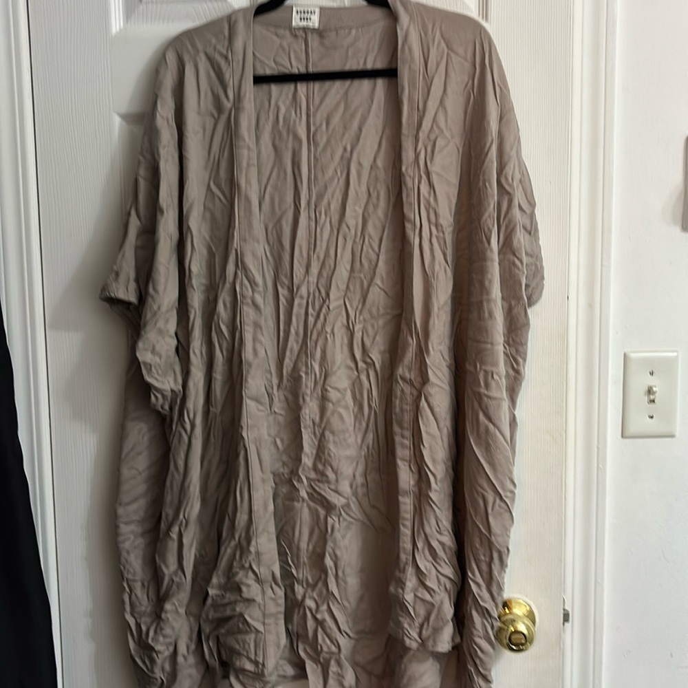 Long mauve kimono - Sunday best